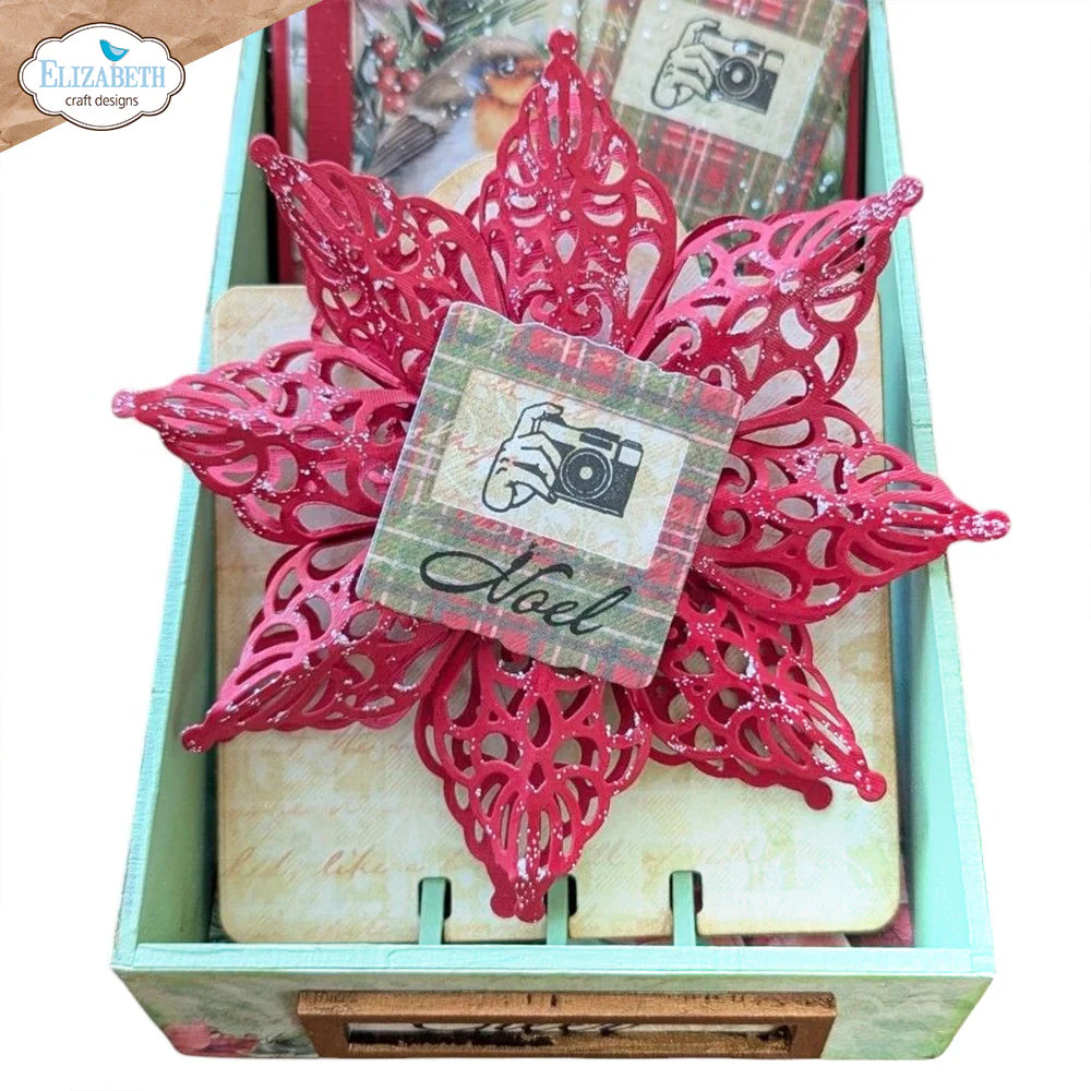 Elizabeth Craft Designs Festive Holly - Die Festive Star