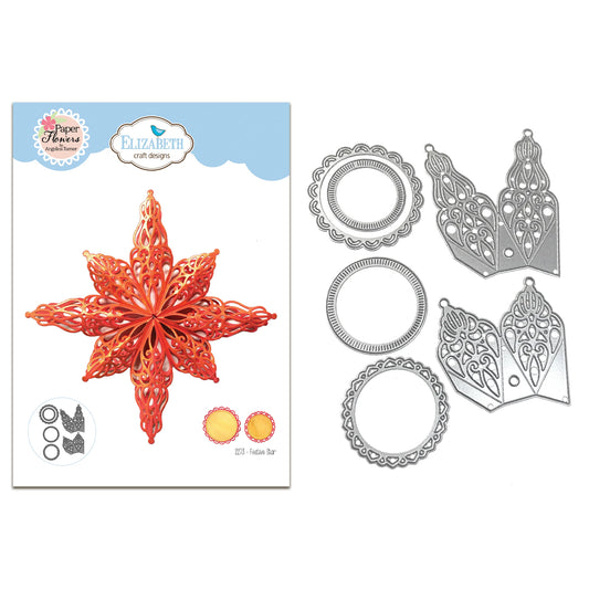 Elizabeth Craft Designs Festive Holly - Die Festive Star