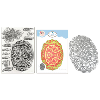 Elizabeth Craft Designs Festive Holly - Stamp & Die Bundle