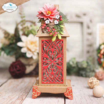 Elizabeth Craft Designs Festive Holly - Die Festive Lantern