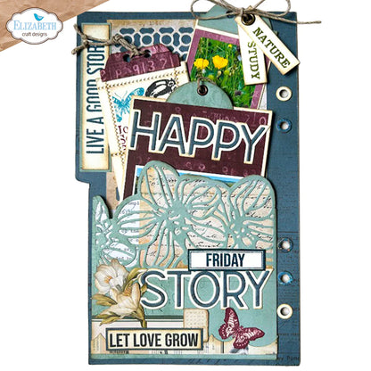 Elizabeth Craft Designs Bonanical Blend Stamp Bundle - Ships from 28th August