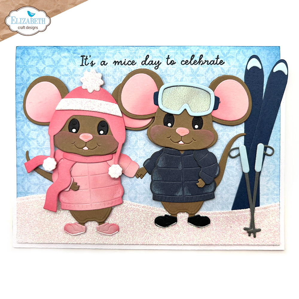 Elizabeth Craft Designs Living it Up Die Bundle - Mice & Accessories