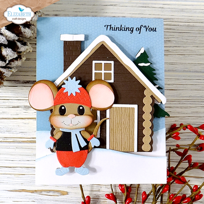 Elizabeth Craft Designs Living it Up Die Bundle - Cabin & Accessories