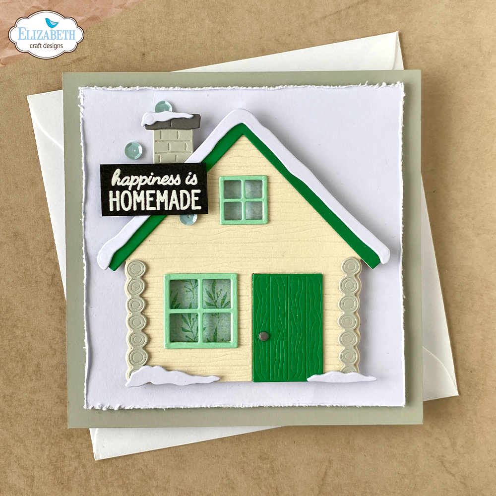 Elizabeth Craft Designs Living it Up Die Bundle - Cabin & Accessories