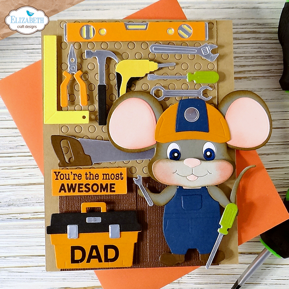 Elizabeth Craft Designs Living it Up - Die Construction Accessories