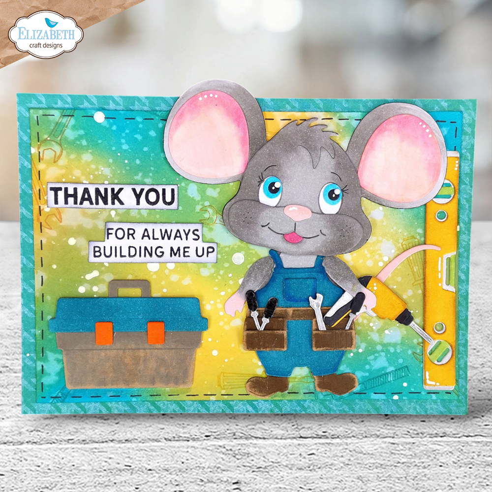 Elizabeth Craft Designs Living it Up Die Bundle - Cabin & Accessories