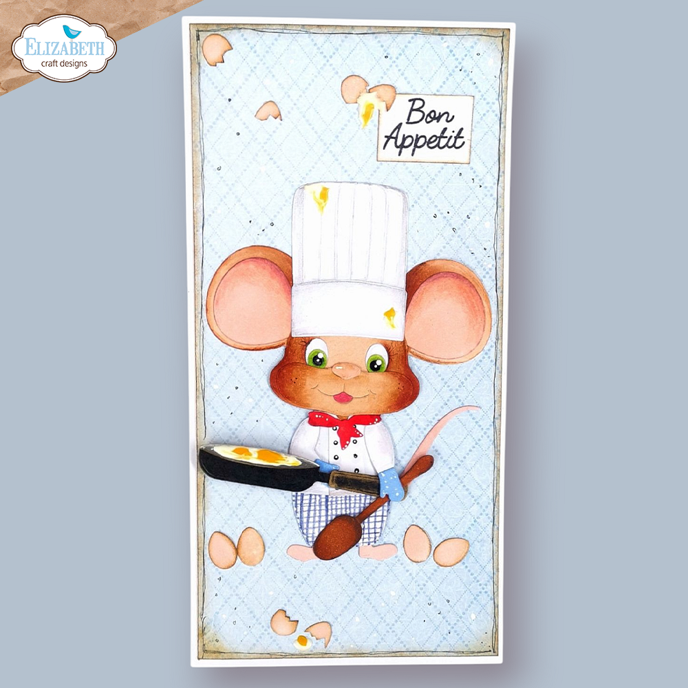 Elizabeth Craft Designs Living it Up - Die Baking Accessories