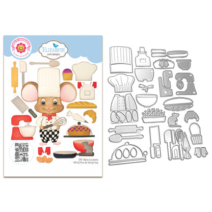 Elizabeth Craft Designs Living it Up - Die Baking Accessories