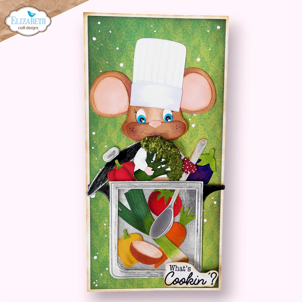 Elizabeth Craft Designs Living it Up - Die Cooking Pot