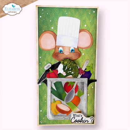 Elizabeth Craft Designs Living it Up Die Bundle - Cooking & Baking Accessories