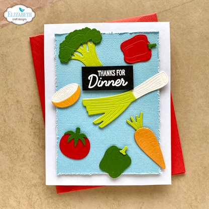 Elizabeth Craft Designs Living it Up Die Bundle - Cooking & Baking Accessories