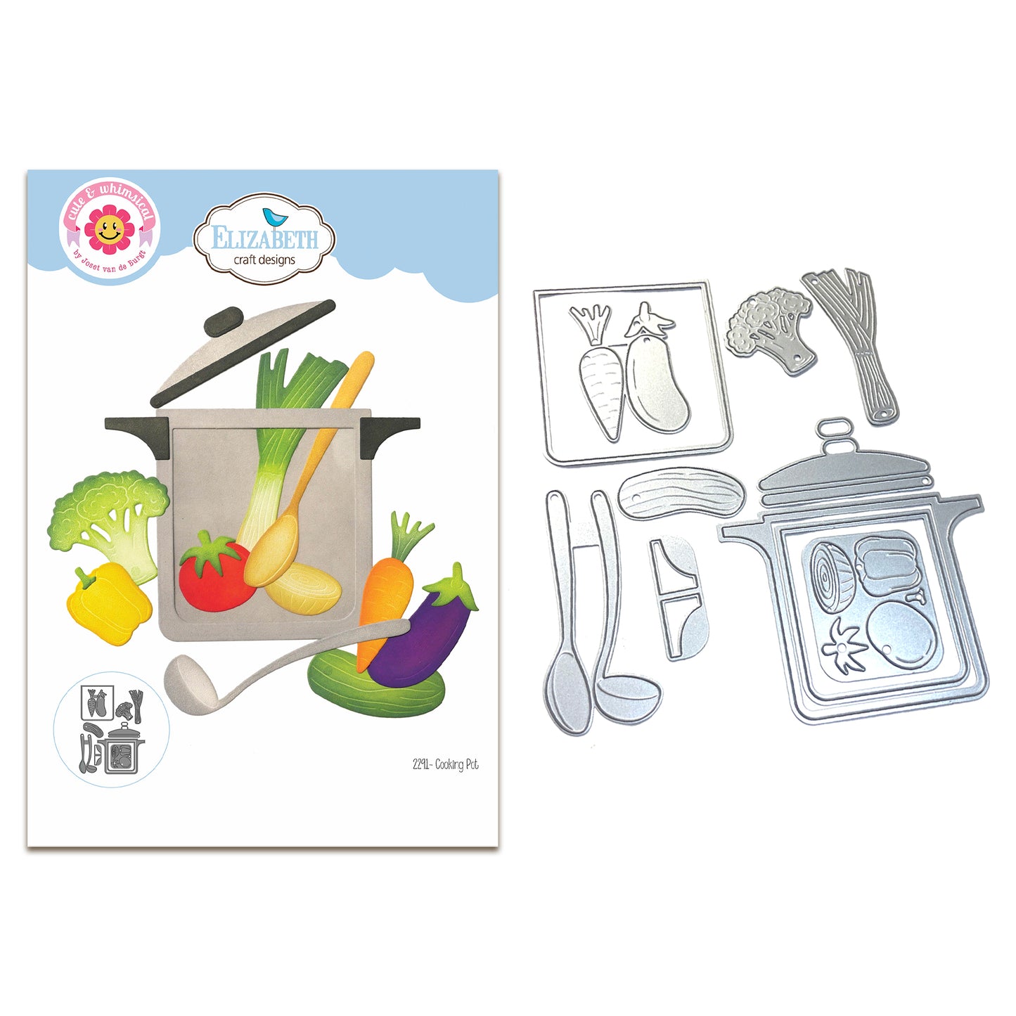 Elizabeth Craft Designs Living it Up - Die Cooking Pot