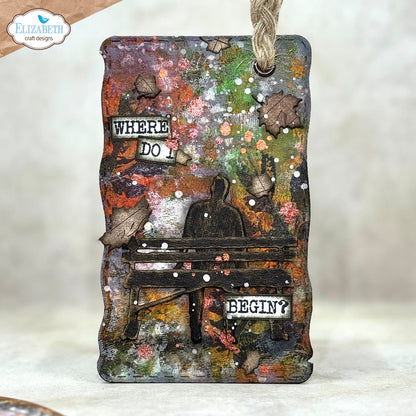 Elizabeth Craft Designs Golden Season - Die Build a Journal XL