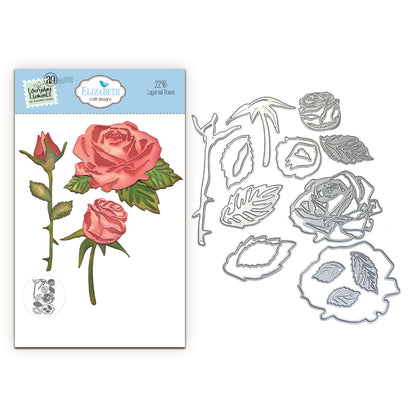 Elizabeth Craft Designs Romantic Revival - Die Layered Roses