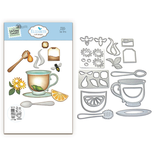 Elizabeth Craft Designs Romantic Revival - Die Tea Time