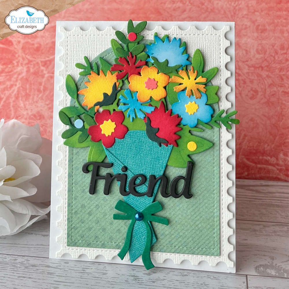 Elizabeth Craft Designs Romantic Revival - Die Everyday Big Words