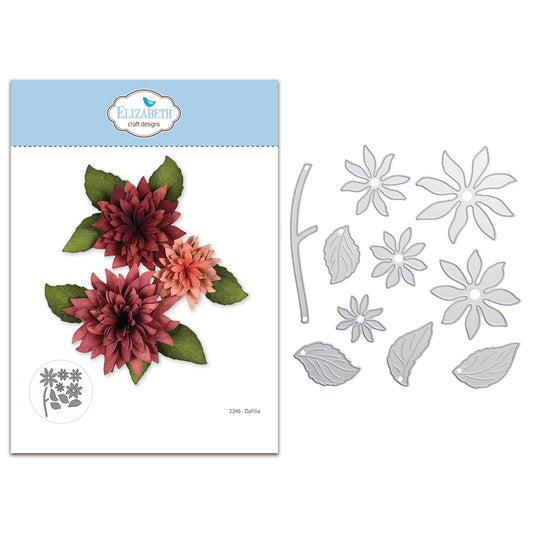 Elizabeth Craft Designs Beautiful Blooms Die Dahlia