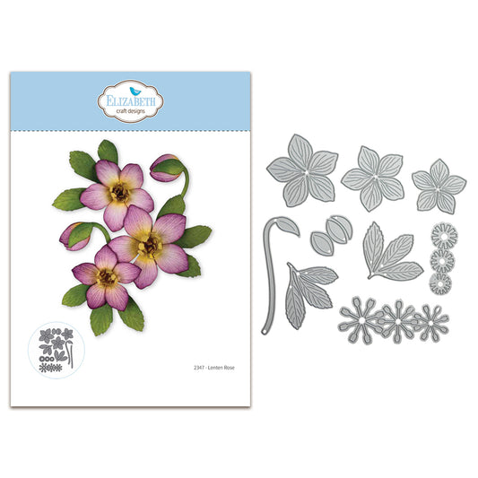 Elizabeth Craft Designs Beautiful Blooms Die Lenten Rose
