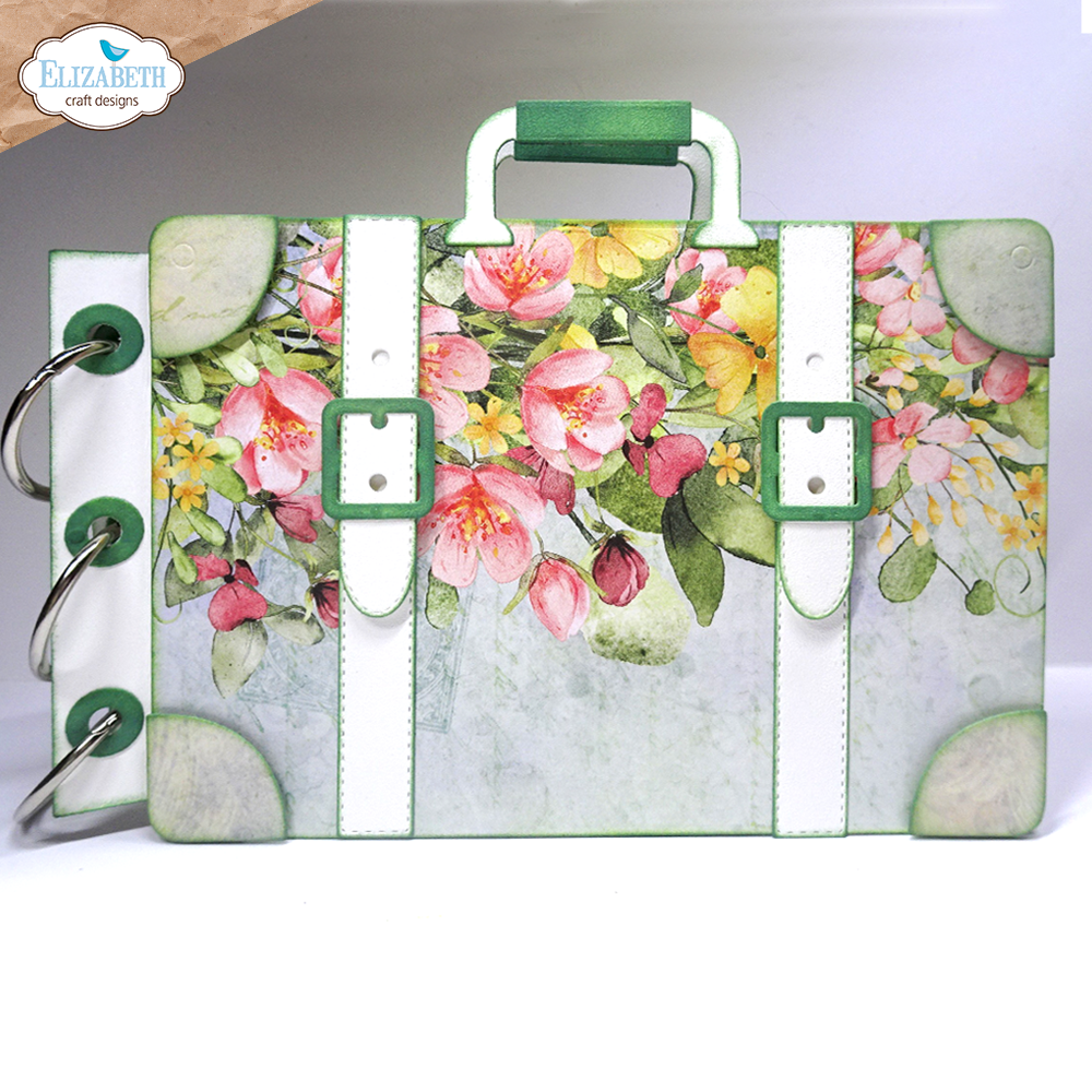 Elizabeth Craft Designs Destination Fun Die Camera and Suitcase Build a Book by Cute & Whimsical