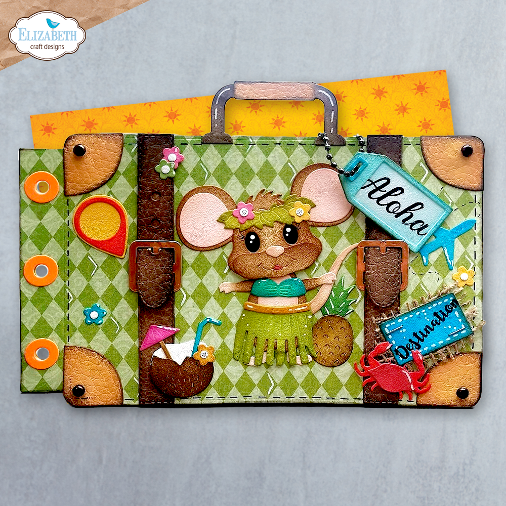 Elizabeth Craft Designs Destination Fun Die Aloha Accessories by Cute & Whimsical