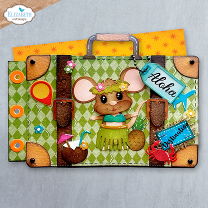 Elizabeth Craft Designs Destination Fun Die Aloha Accessories by Cute & Whimsical