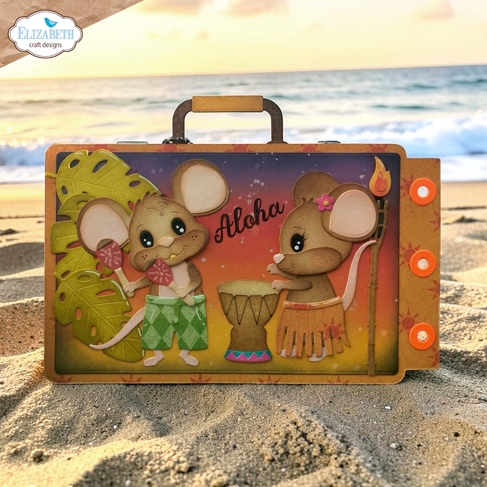 Elizabeth Craft Designs Destination Fun Die Aloha Accessories by Cute & Whimsical