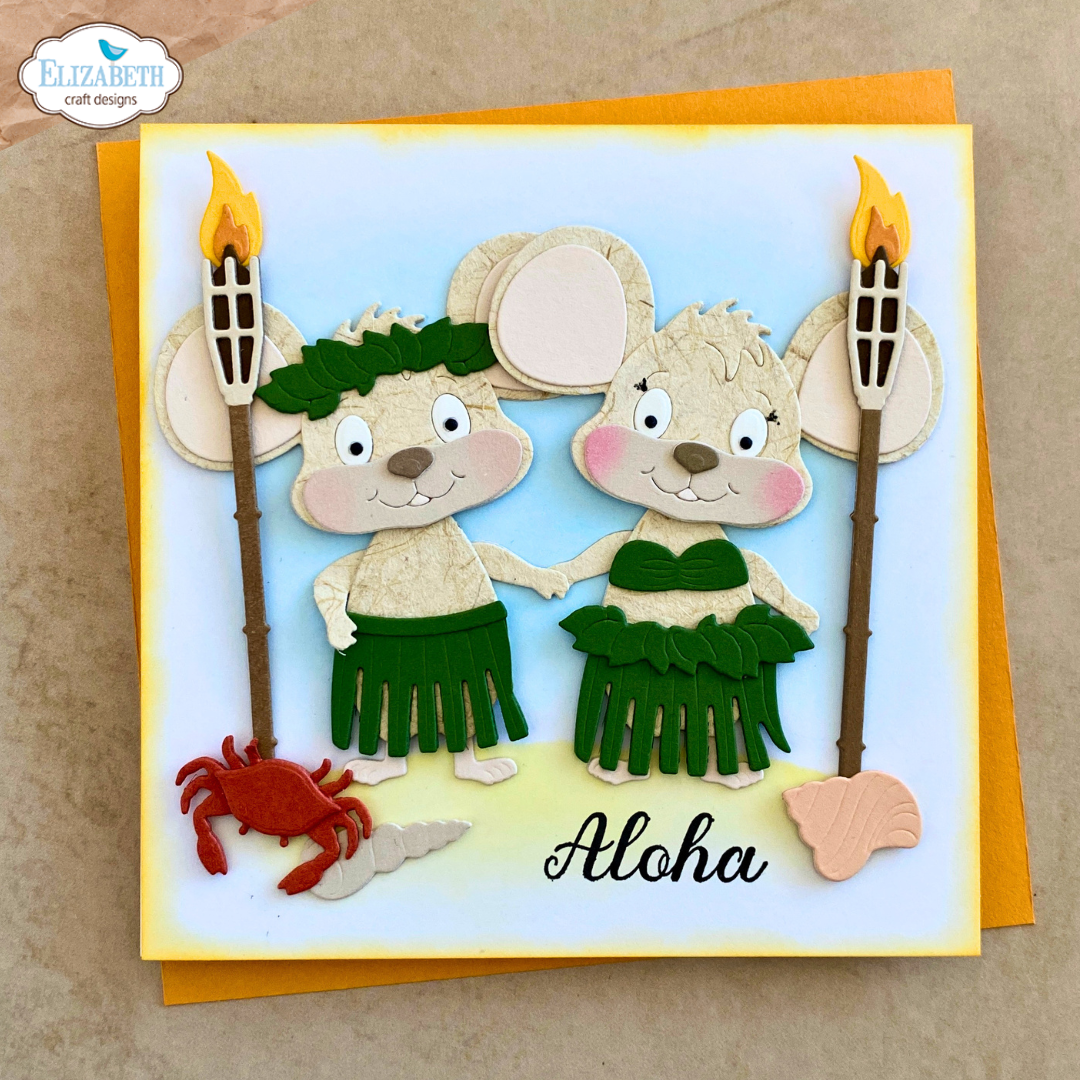 Elizabeth Craft Designs Destination Fun Die Aloha Accessories by Cute & Whimsical