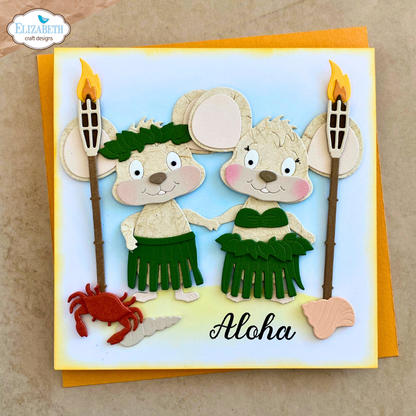 Elizabeth Craft Designs Destination Fun Die Aloha Accessories by Cute & Whimsical