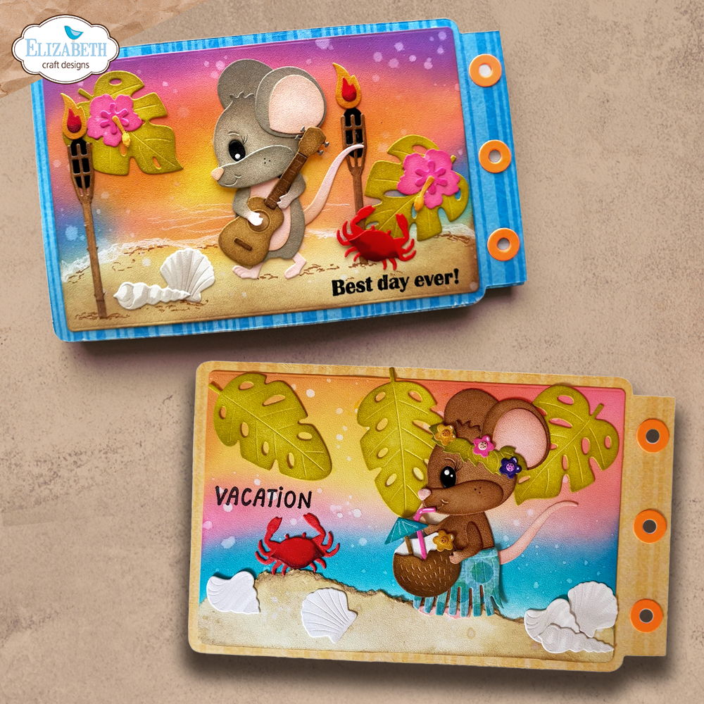 Elizabeth Craft Designs Destination Fun Die Aloha Accessories by Cute & Whimsical