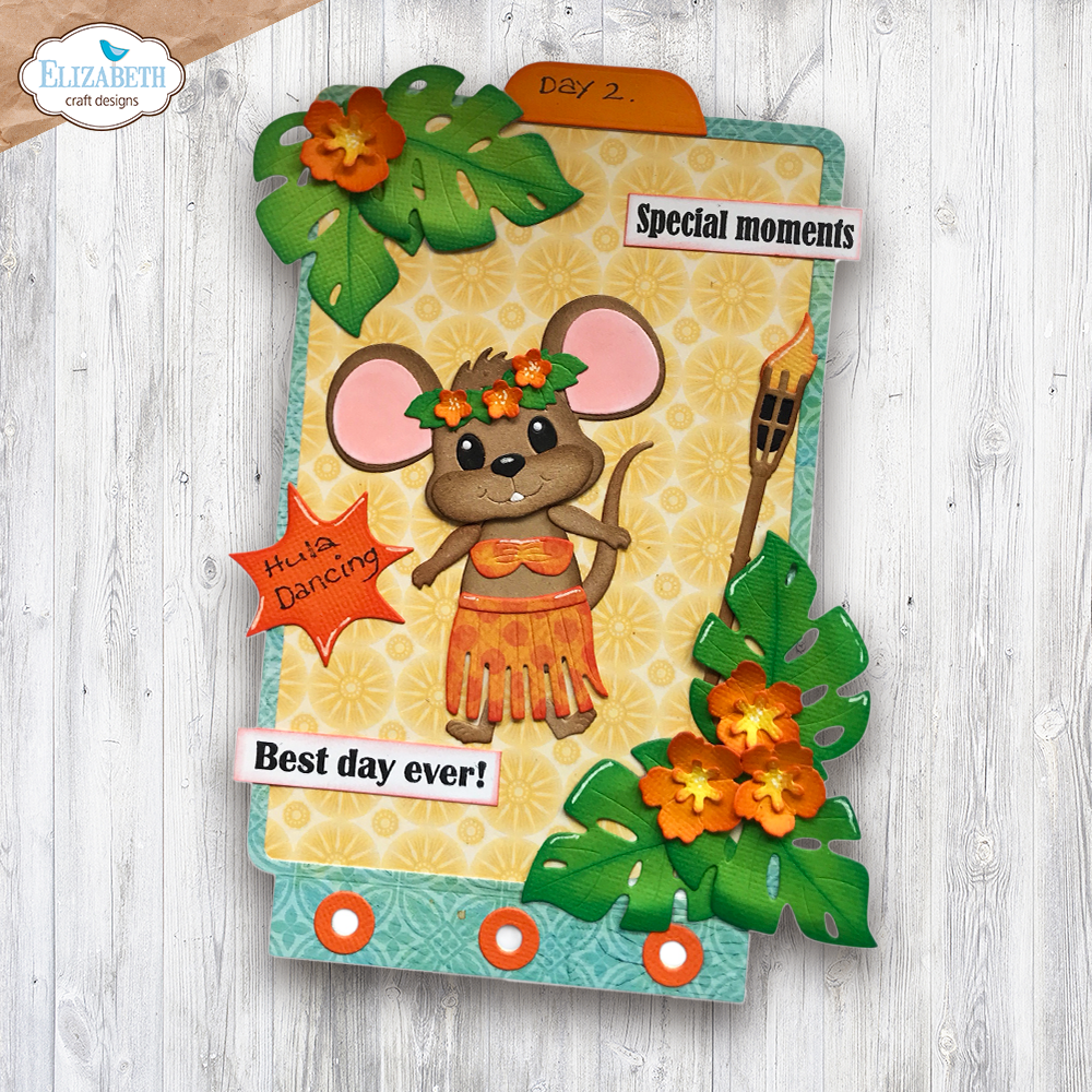 Elizabeth Craft Designs Destination Fun Die Aloha Accessories by Cute & Whimsical