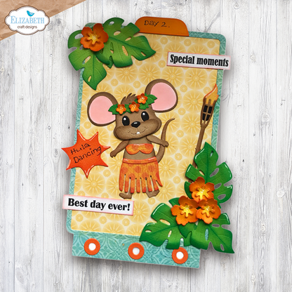 Elizabeth Craft Designs Destination Fun Die Aloha Accessories by Cute & Whimsical