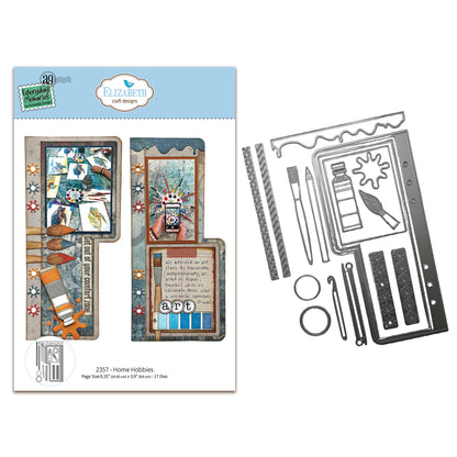 Elizabeth Craft Designs Rest & Relaxation Die Home Hobbies by Everyday Memories