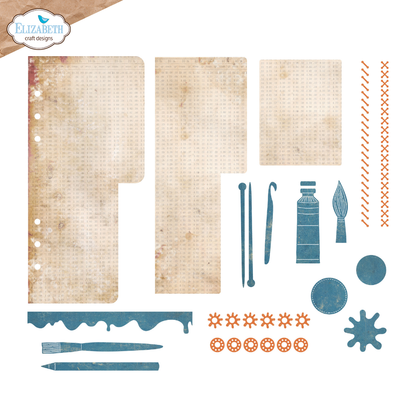 Elizabeth Craft Designs Rest & Relaxation Die Home Hobbies by Everyday Memories