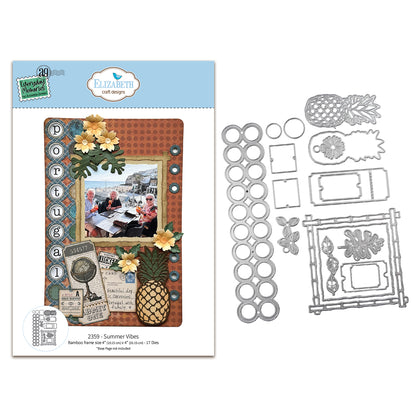 Elizabeth Craft Designs Rest & Relaxation Die Summer Vibes by Everyday Memories