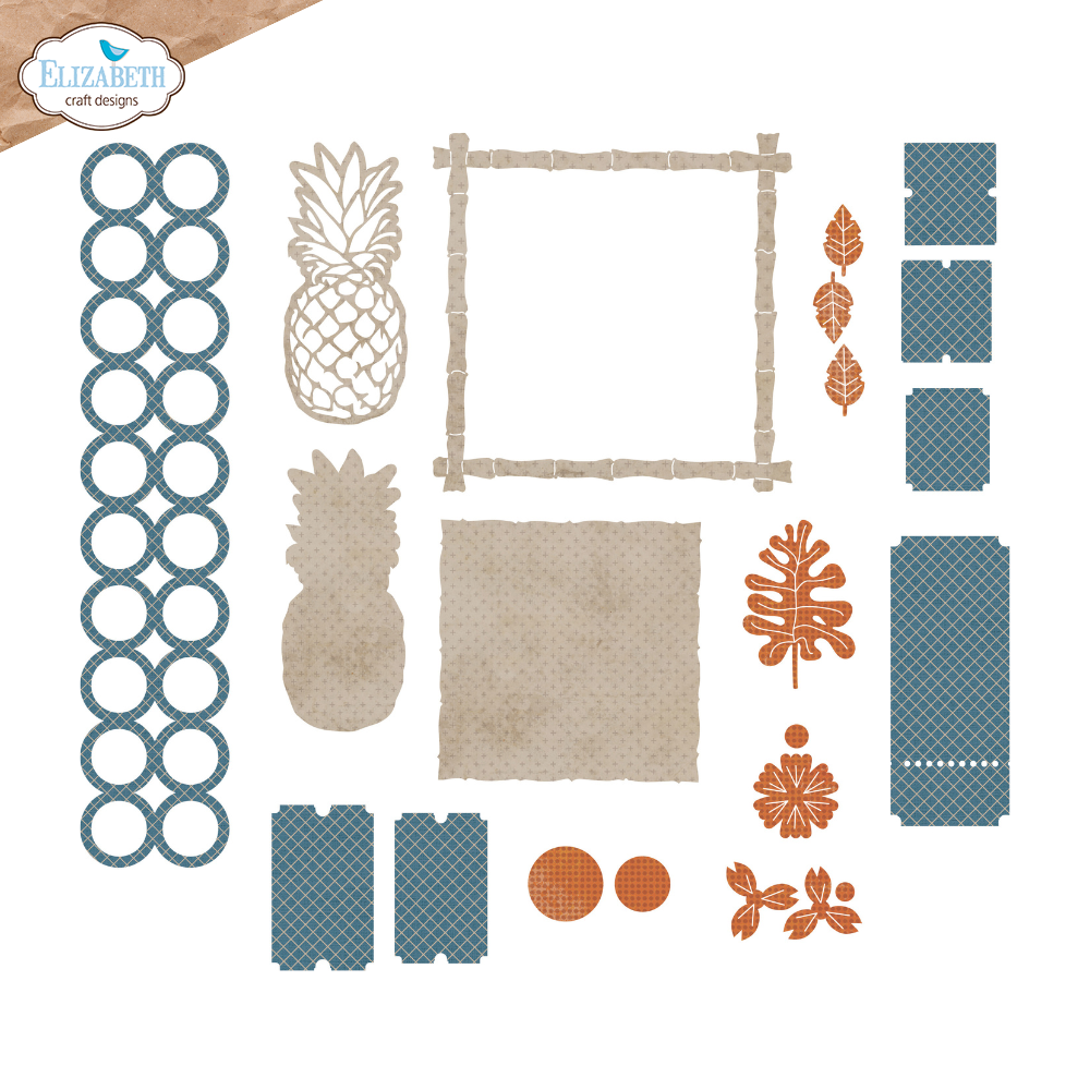 Elizabeth Craft Designs Rest & Relaxation Die Summer Vibes by Everyday Memories