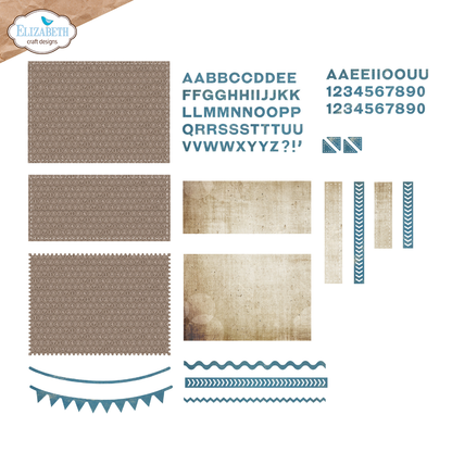 Elizabeth Craft Designs Rest & Relaxation Die Pocket Page Inserts 4 by Everyday Memories
