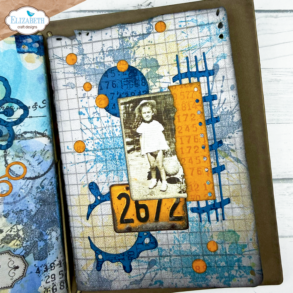 Elizabeth Craft Designs Beautifully Worn Die Off the Edge Pocket by Devid Roodenburg