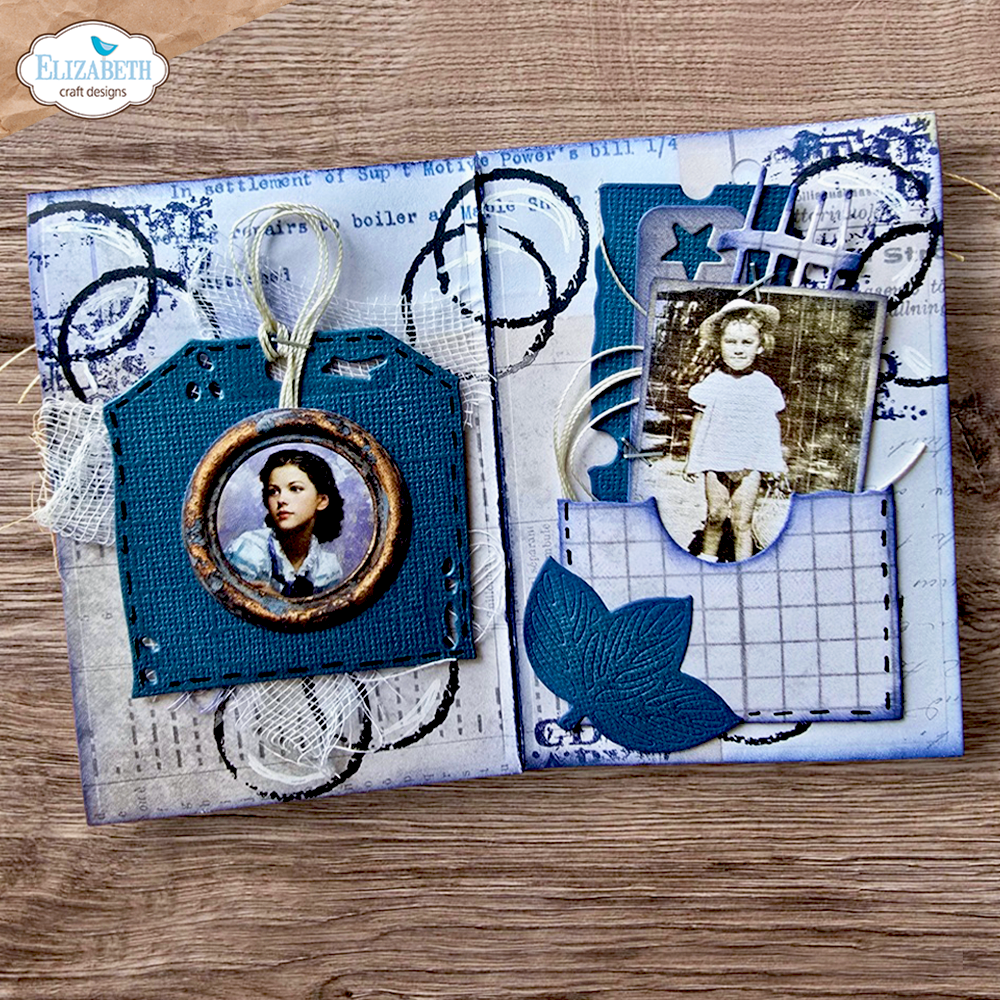 Elizabeth Craft Designs Beautifully Worn Die Off the Edge Pocket by Devid Roodenburg