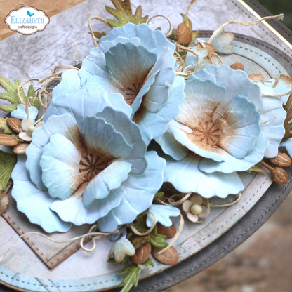 Elizabeth Craft Designs Bloom Wildly Die Wild Poppy by Paper Flowers