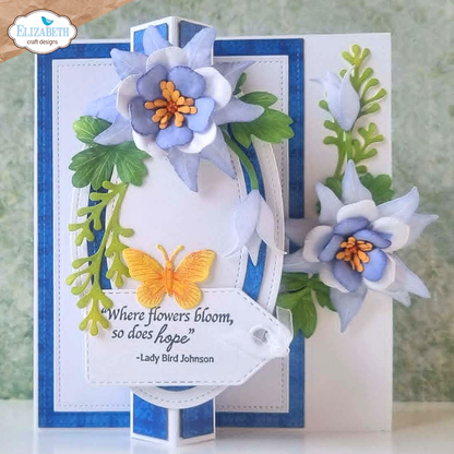 Elizabeth Craft Designs Bloom Wildly Die Floral Greenery 4 by Paper Flowers