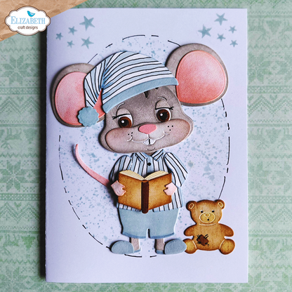 Elizabeth Craft Designs Snuggle Season Die PJ Party by Cute & Whimsical