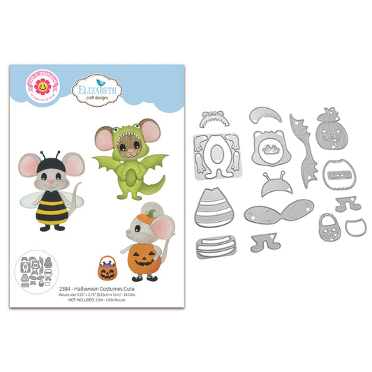 Elizabeth Craft Designs Snuggle Season Die Halloween Costumes Cute by Cute & Whimsical