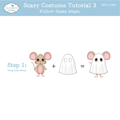 Elizabeth Craft Designs Snuggle Season Die Halloween Costumes Scary by Cute & Whimsical