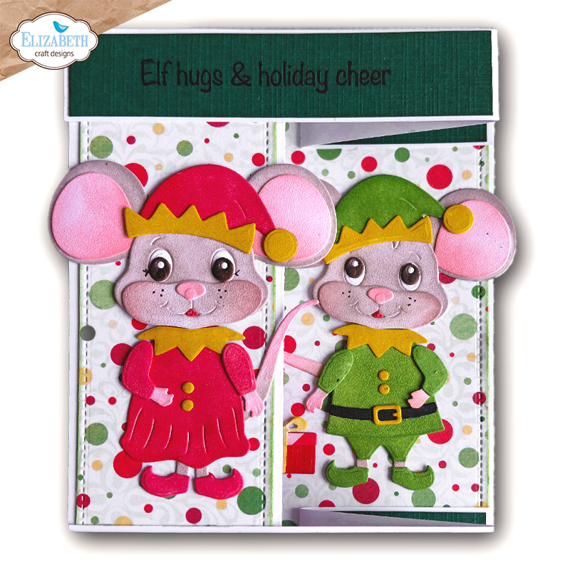 Elizabeth Craft Designs Snuggle Season Die Elf by Cute & Whimsical