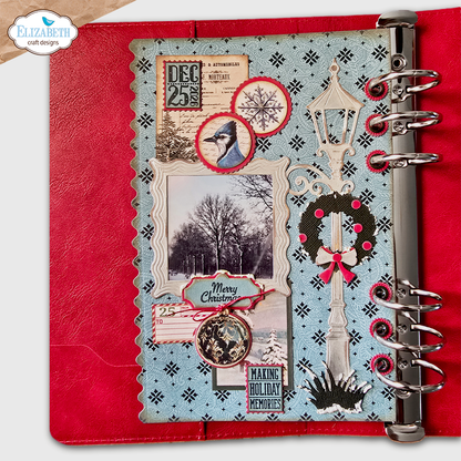 Elizabeth Craft Designs Cozy Comfort Die Wavy Page & Lamppost by Everyday Memories