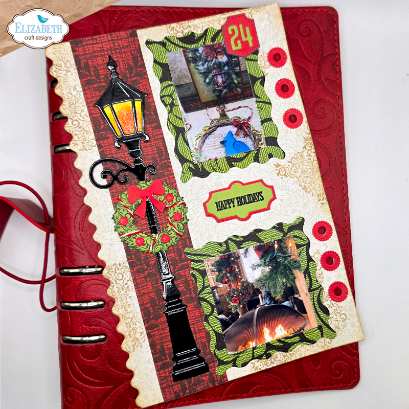 Elizabeth Craft Designs Cozy Comfort Die Wavy Page & Lamppost by Everyday Memories