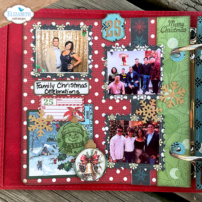Elizabeth Craft Designs Cozy Comfort Die Rounded Corner Square Page Assortment by Everyday Memories