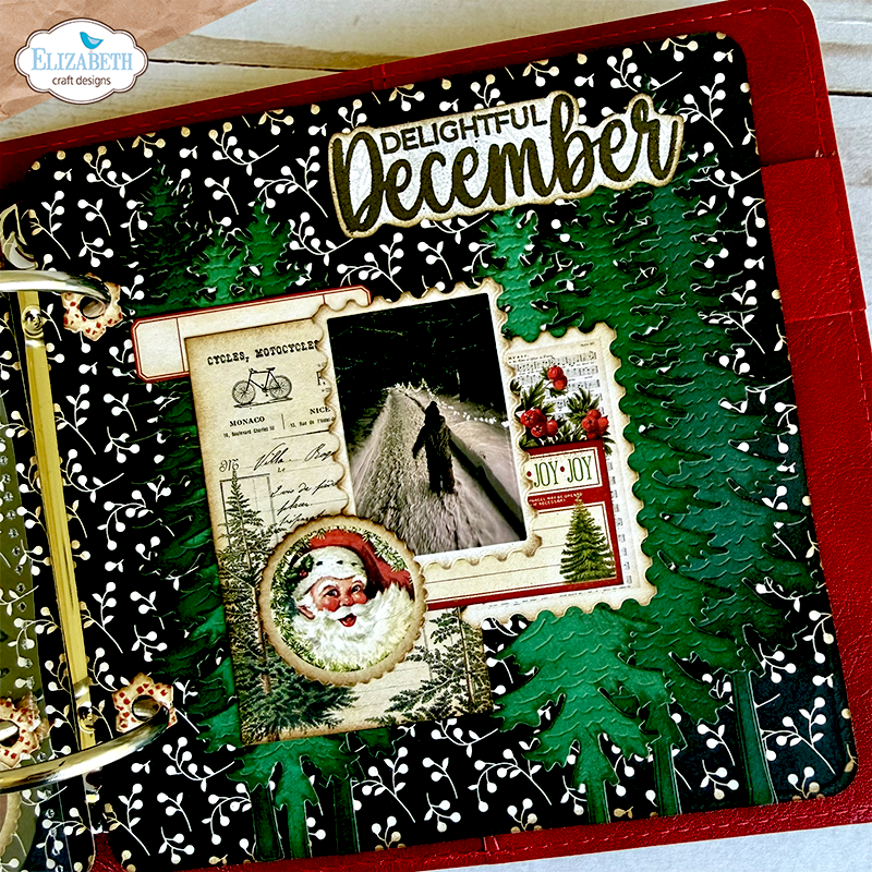 Elizabeth Craft Designs Cozy Comfort Die Fall in the Forest by Everyday Memories
