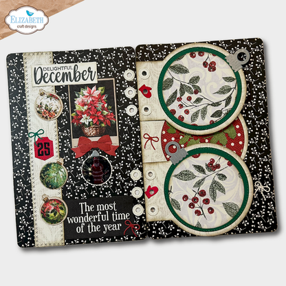 Elizabeth Craft Designs Cozy Comfort Die Reinforcements & Accents by Everyday Memories