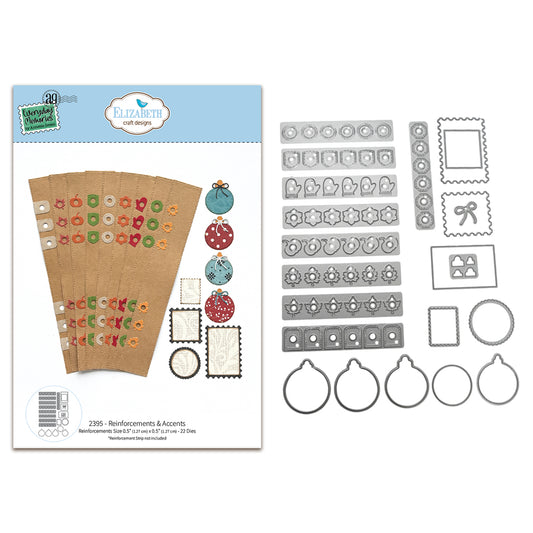 Elizabeth Craft Designs Cozy Comfort Die Reinforcements & Accents by Everyday Memories